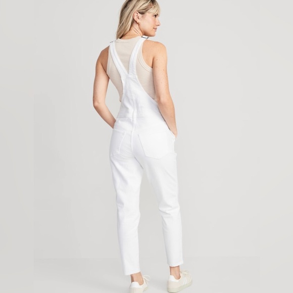 NWOT! O.G. Straight White Workwear Jean Overalls for Women - Multiple Sizes - Picture 4 of 10
